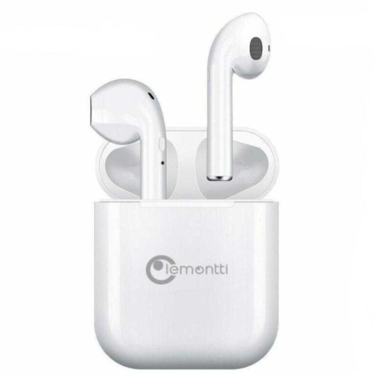 Casti True Wireless Lemontti LEMCTWW, Bluetooth, Alb