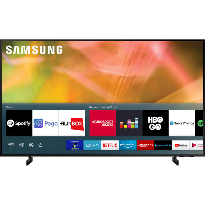 Televizor Smart LED, Samsung 75AU8072, 189 cm, Ultra HD 4K, Clasa G Televizor Smart LED, Samsung 75AU8072, 189 cm, Ultra HD 4K, Clasa G