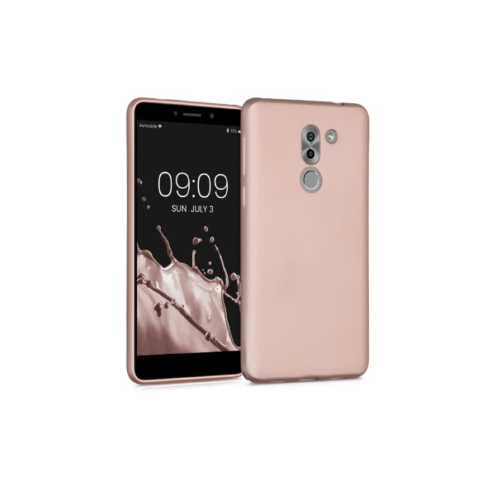 Husa pentru Huawei Honor 6X/Mate 9 Lite, Silicon, Rose Gold, 41069.81 Husa pentru Huawei Honor 6X/Mate 9 Lite, Silicon, Rose Gold, 41069.81