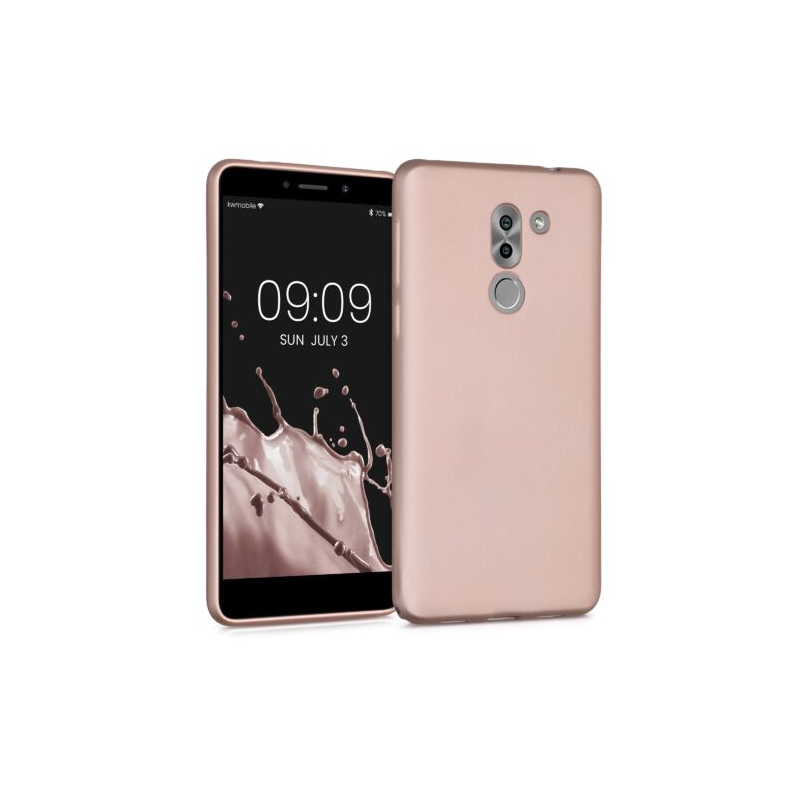 Husa pentru Huawei Honor 6X/Mate 9 Lite, Silicon, Rose Gold, 41069.81 Husa pentru Huawei Honor 6X/Mate 9 Lite, Silicon, Rose Gold, 41069.81