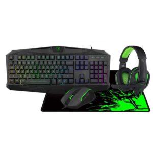 Kit gaming 4 in 1 T-Dagger Legion, tastatura + mouse + mousepad + casti Kit gaming 4 in 1 T-Dagger Legion, tastatura + mouse + mousepad + casti