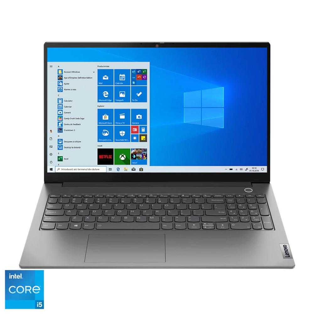 Laptop Lenovo ThinkBook 15 G2, Intel® Core™ i5-1135G7, 8GB DDR4, SSD 512GB, Intel® Iris® Xe Graphics, Windows 10 Pro Laptop Lenovo ThinkBook 15 G2, Intel® Core™ i5-1135G7, 8GB DDR4, SSD 512GB, Intel® Iris® Xe Graphics, Windows 10 Pro