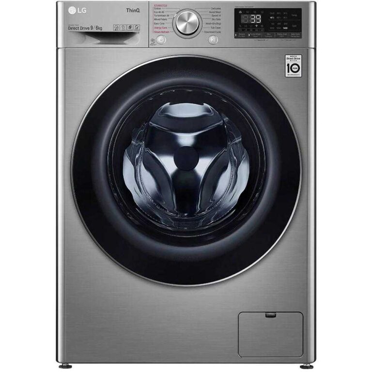 Masina de spalat rufe cu uscator LG F4DV709S2TE, 1400 RPM, 9 kg spalare, 6 kg uscare, Clasa E