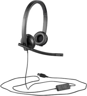 Casti PC On-Ear Logitech H570e, Negru Casti PC On-Ear Logitech H570e, Negru