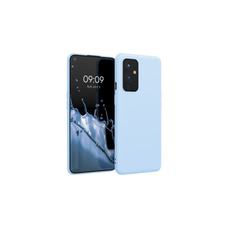 Husa pentru OnePlus 9, Silicon, Albastru, 55726.58