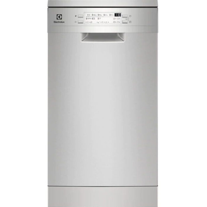 Masina de spalat vase slim Electrolux ESM63300SX, 10 seturi, 8 programe, Clasa D Masina de spalat vase slim Electrolux ESM63300SX, 10 seturi, 8 programe, Clasa D