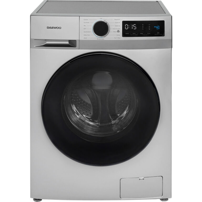 Masina de spalat rufe slim Daewoo DWD-8T1227G, 1400 RPM, 8 kg, Clasa B