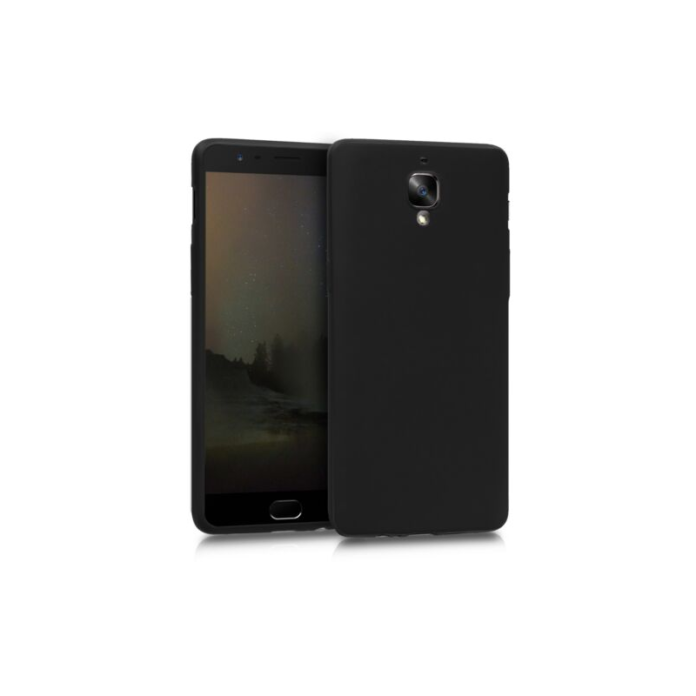 Husa pentru OnePlus 3, Silicon, Negru, 41340.68