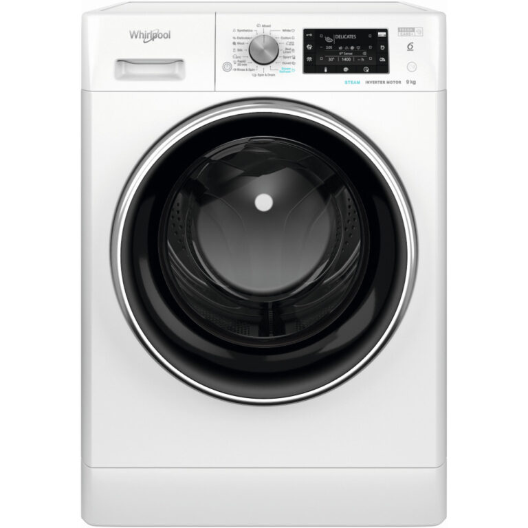 Masina de spalat rufe Whirlpool FFD 9458 BCV EE, 1400 RPM, 9 kg, Tehnologia al Saselea Simt, Motor Inverter, Fresh Care+, Clasa B