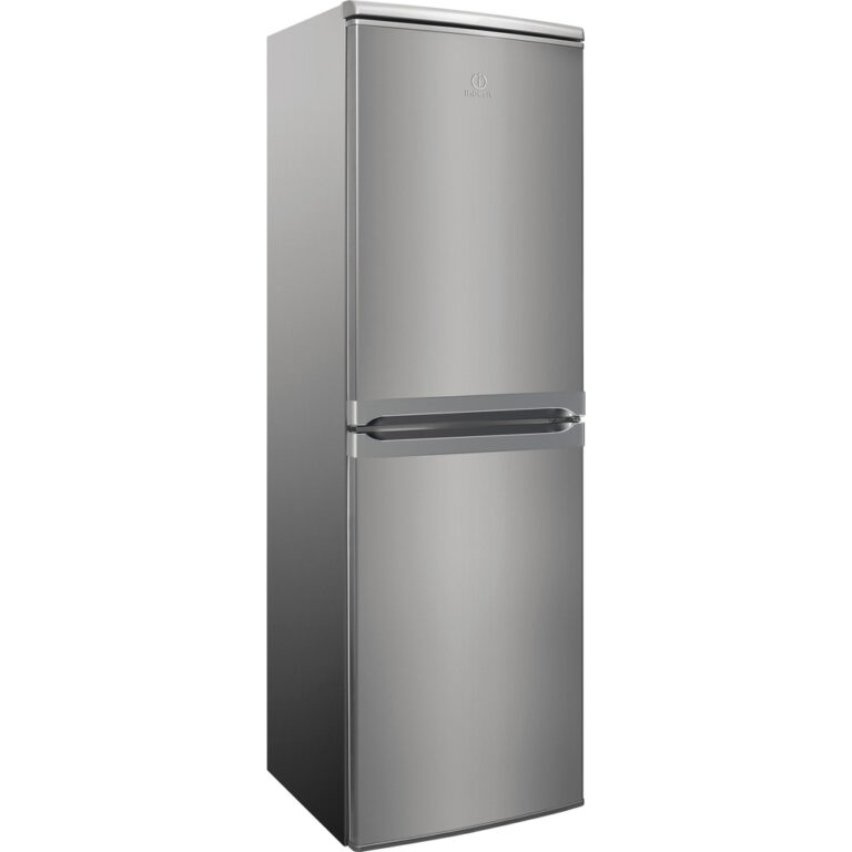 Combina frigorifica Indesit CAA 55 NX 1, Low Frost, 254 l, Tehnologia Silent Cooling, Clasa F