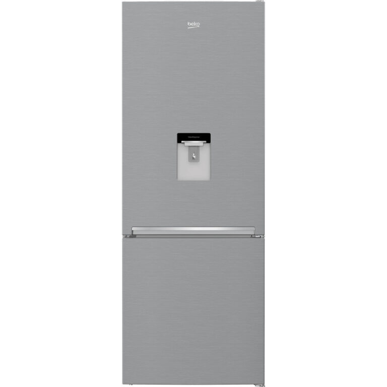 Combina frigorifica Beko RCNE560K40DXBN, NeoFrost Dual Cooling, 510 l, Compresor ProSmart Inverter, Clasa E