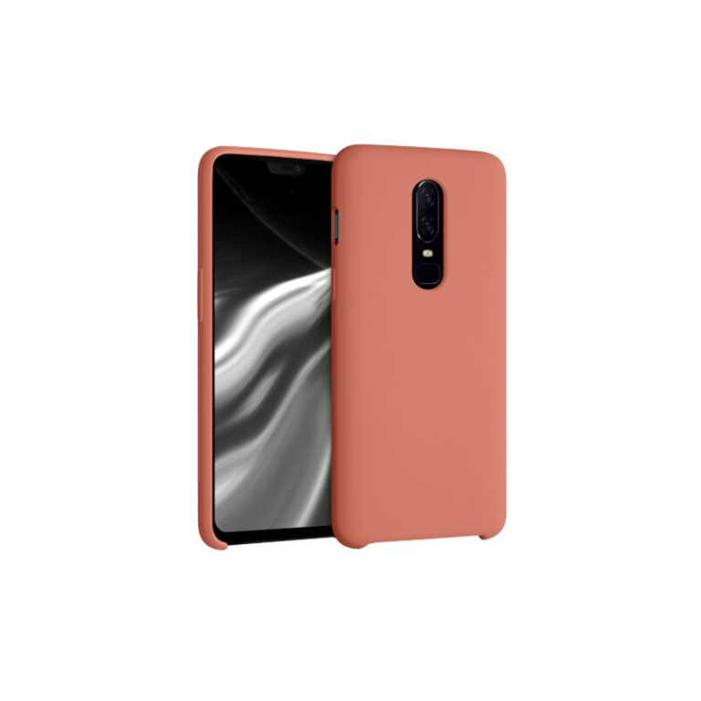 Husa pentru OnePlus 6, Silicon, Roz, 46122.215