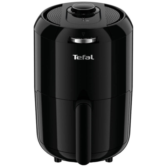 Friteuza cu aer cald Tefal Easy Fry Compact EY101815, 1030 W, 4 moduri de gatire, capacitate maxima 1.6L, timer 30 min, functie Auto OFF, tehnologie Air Pulse, negru