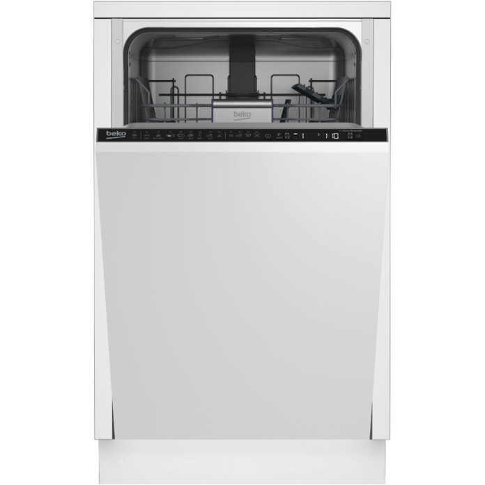 Masina de spalat vase slim incorporabila Beko DIS28023, 10 seturi, 8 programe, Flexible HalfLoad, Motor ProSmart Inverter, Clasa E Masina de spalat vase slim incorporabila Beko DIS28023, 10 seturi, 8 programe, Flexible HalfLoad, Motor ProSmart Inverter, Clasa E