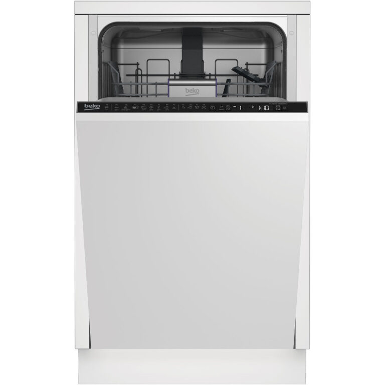 Masina de spalat vase slim incorporabila Beko DIS28023, 10 seturi, 8 programe, Flexible HalfLoad, Motor ProSmart Inverter, Clasa E