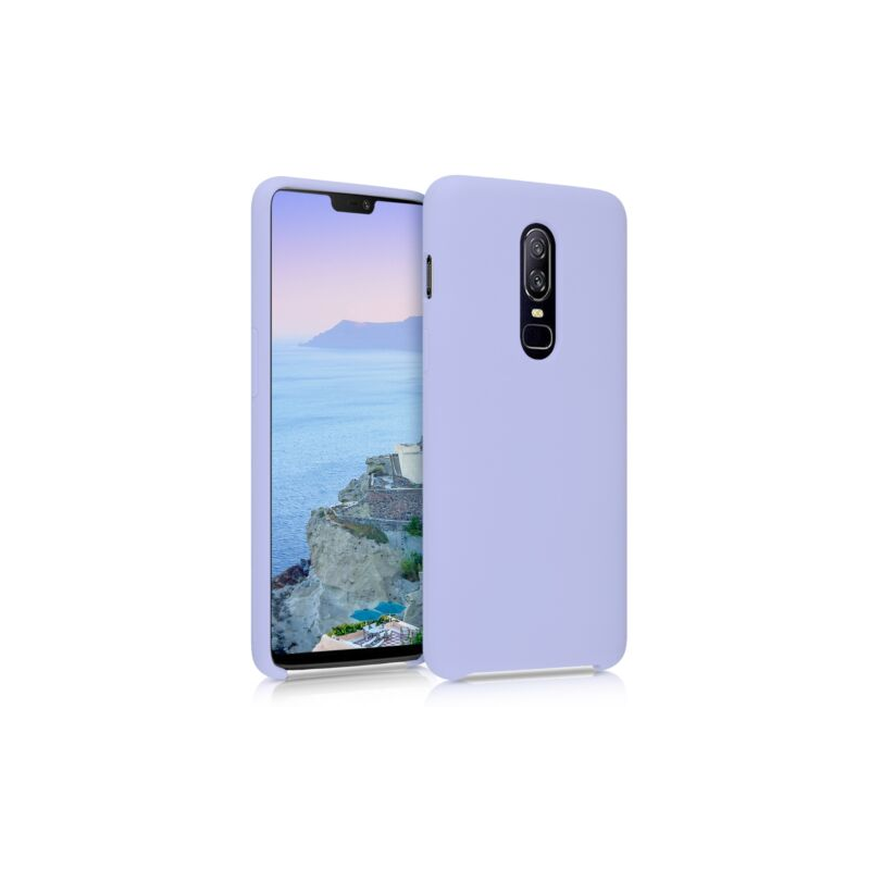 Husa pentru OnePlus 6, Silicon, Mov, 46122.139 Husa pentru OnePlus 6, Silicon, Mov, 46122.139