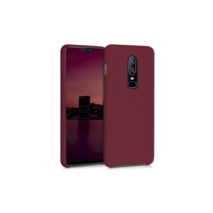 Husa pentru OnePlus 6, Silicon, Violet, 46122.209