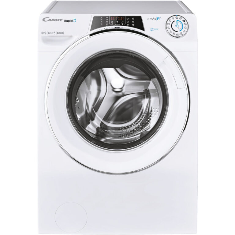 Masina de spalat rufe Candy RapidO RO16106DWMCE/1-S, 1600 RPM, 10 kg, Motor Inverter, Mix Power System, WiFi, Clasa F
