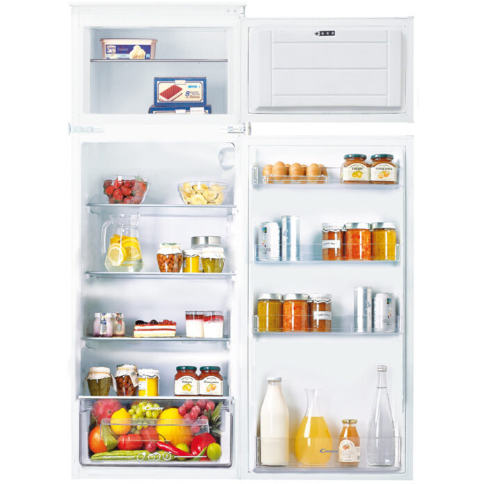 Frigider incorporabil cu doua usi Candy CFBD 2450/2E, 220 l, Clasa F Frigider incorporabil cu doua usi Candy CFBD 2450/2E, 220 l, Clasa F
