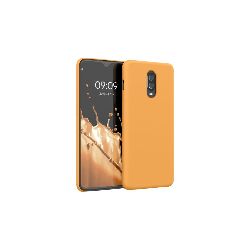 Husa pentru OnePlus 6T, Silicon, Galben, 46316.217 Husa pentru OnePlus 6T, Silicon, Galben, 46316.217