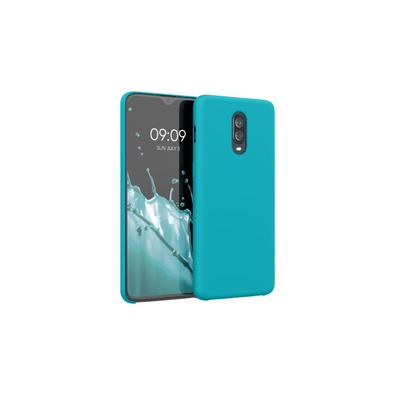 Husa pentru OnePlus 6T, Silicon, Albastru, 46316.205 Husa pentru OnePlus 6T, Silicon, Albastru, 46316.205