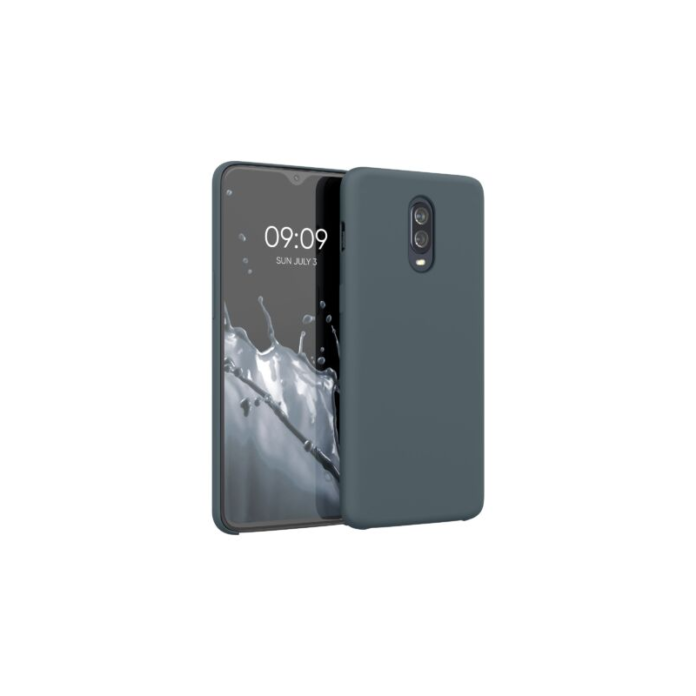 Husa pentru OnePlus 6T, Silicon, Albastru, 46316.202 Husa pentru OnePlus 6T, Silicon, Albastru, 46316.202