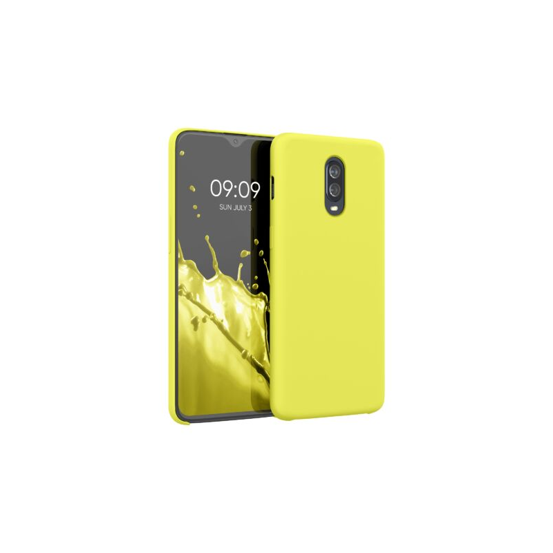 Husa pentru OnePlus 6T, Silicon, Galben, 46316.06 Husa pentru OnePlus 6T, Silicon, Galben, 46316.06
