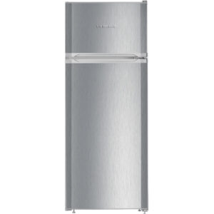 Frigider cu doua usi Liebherr CTPel 231, 234 l, SmartFrost, VarioSpace, Control mecanic, Dezghetare automata, Rafturi sticla, Usa reversibila, Clasa F, H 140.5 cm, Argintiu Frigider cu doua usi Liebherr CTPel 231, 234 l, SmartFrost, VarioSpace, Control mecanic, Dezghetare automata, Rafturi sticla, Usa reversibila, Clasa F, H 140.5 cm, Argintiu