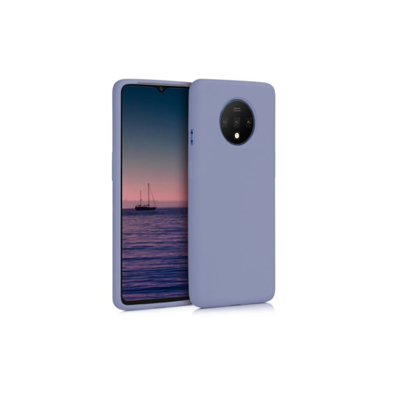 Husa pentru OnePlus 7T, Silicon, Albastru, 50403.130