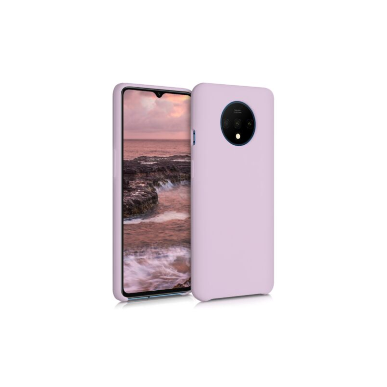 Husa pentru OnePlus 7T, Silicon, Mov, 50403.140