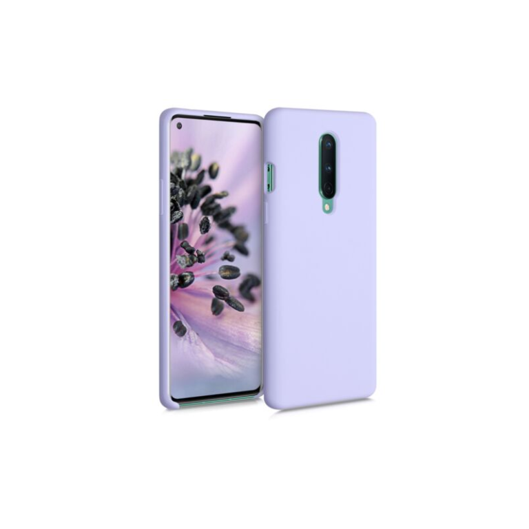 Husa pentru OnePlus 8, Silicon, Mov, 51867.139