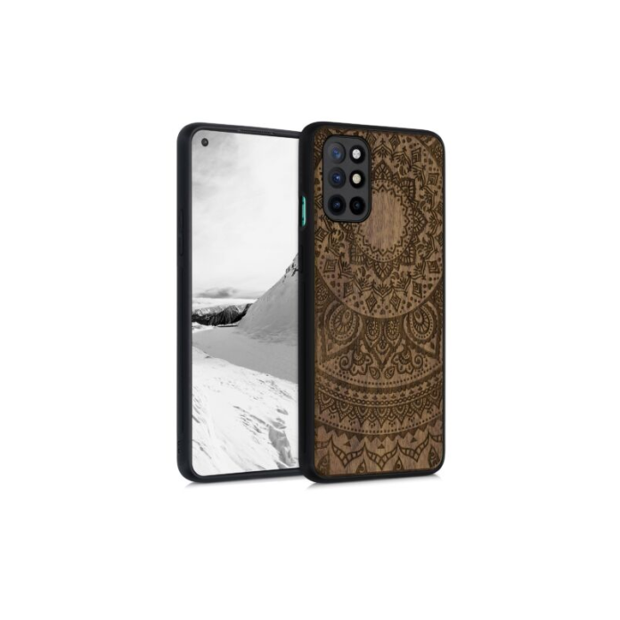 Husa pentru OnePlus 8T, Lemn, Maro, 53682.05