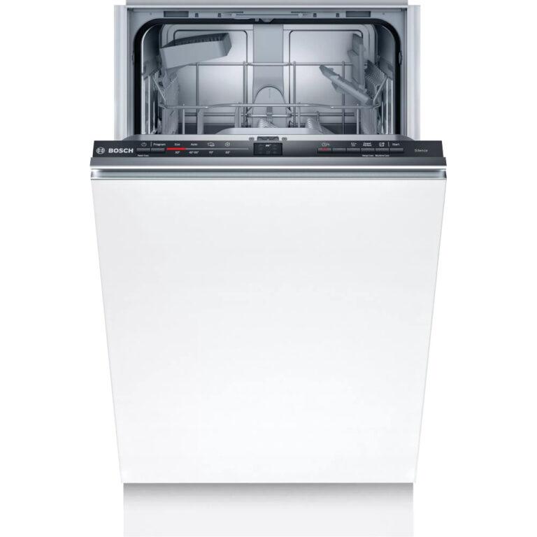 Masina de spalat vase incorporabila Bosch SRV2IKX10E, 9 seturi, 4 programe, ExtraDry, AquaStop, EcoSilence Drive, Clasa F