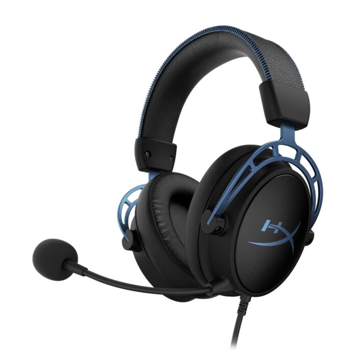 Casti gaming cu microfon HyperX Cloud Alpha S, PC si PS4, Negru