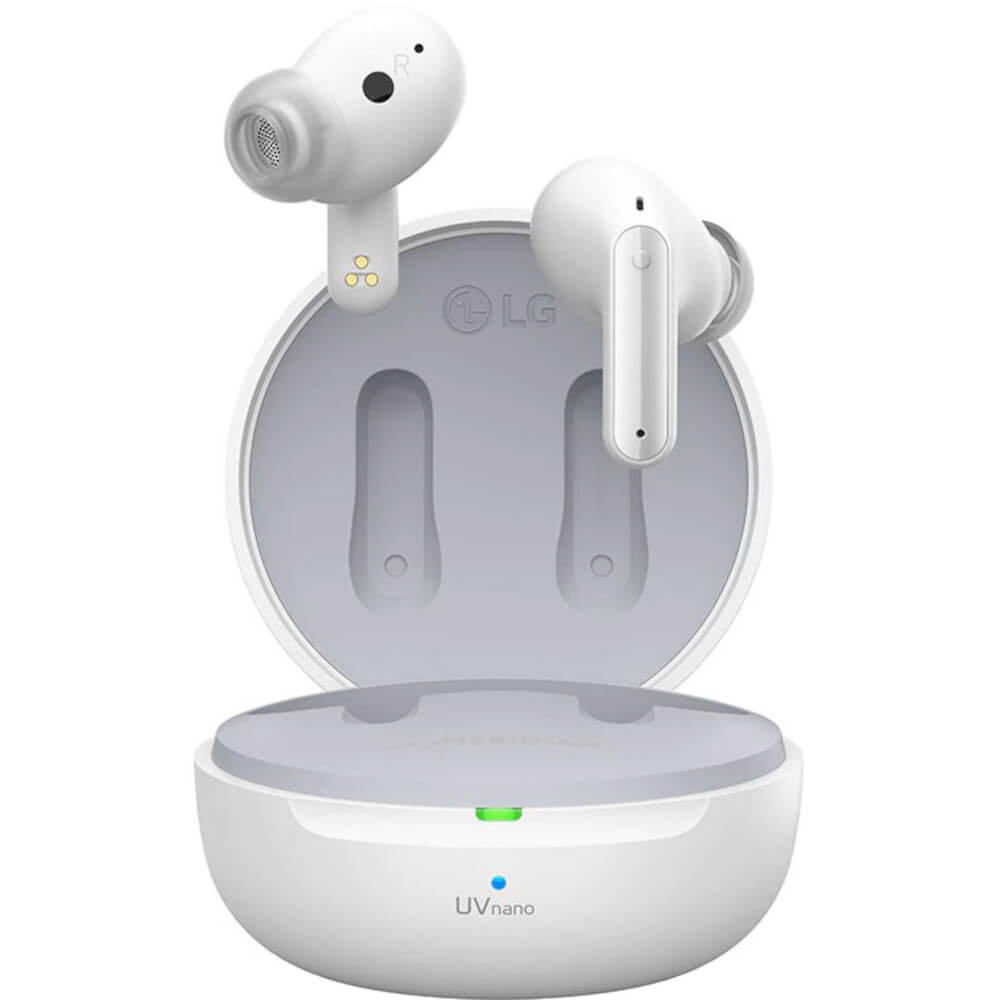 Casti Audio In-Ear LG TONE Free FP8W, True Wireless, Anularea zgomotului, Bluetooth, UV Nano 99.99%, IPX4, Albe Casti Audio In-Ear LG TONE Free FP8W, True Wireless, Anularea zgomotului, Bluetooth, UV Nano 99.99%, IPX4, Albe