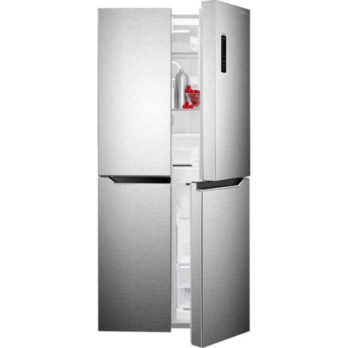 Side by Side Tesla RM3400FHX1, Total No Frost, 362 l, Multi-Air Flow, LED touch screen, Alarma usa deschisa, Sistem de usi slim, Clasa F Side by Side Tesla RM3400FHX1, Total No Frost, 362 l, Multi-Air Flow, LED touch screen, Alarma usa deschisa, Sistem de usi slim, Clasa F