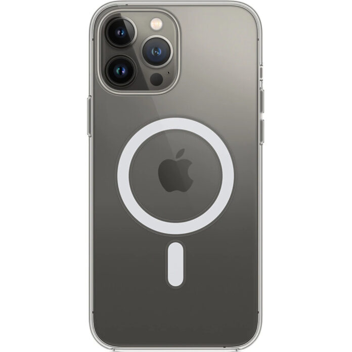 Husa de protectie Apple Clear Case with MagSafe pentru iPhone 13 Pro Max, Transparent Husa de protectie Apple Clear Case with MagSafe pentru iPhone 13 Pro Max, Transparent