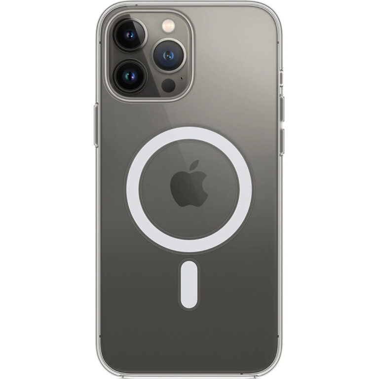 Husa de protectie Apple Clear Case with MagSafe pentru iPhone 13 Pro Max, Transparent