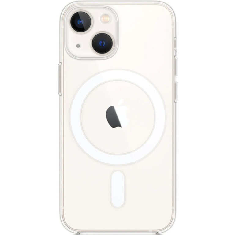 Husa de protectie Apple Clear Case with MagSafe pentru iPhone 13 mini, Transparent