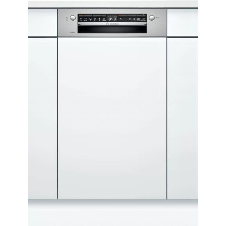 Masina de spalat vase slim incorporabila Bosch SRI4HKS53E, 9 seturi, 6 programe, Sistem AquaStop, EcoSilence Drive, DosageAssist, Extra Uscare, Clasa E