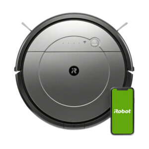 Robot aspirator si mop iRobot Roomba Combo R113840, Wi-Fi, 26kwh/an, 0.45 L, Baterie 3000 mAh, Indicator luminos, Incarcare automata, Autonomie 110 min, Negru/Gri Robot aspirator si mop iRobot Roomba Combo R113840, Wi-Fi, 26kwh/an, 0.45 L, Baterie 3000 mAh, Indicator luminos, Incarcare automata, Autonomie 110 min, Negru/Gri