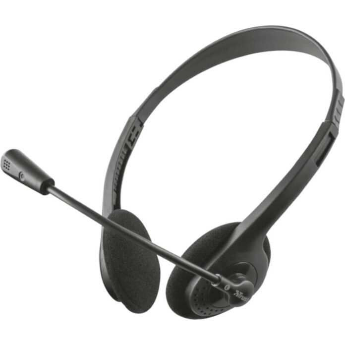 Casti PC On-Ear Trust TR-21665, Microfon, Negru Casti PC On-Ear Trust TR-21665, Microfon, Negru