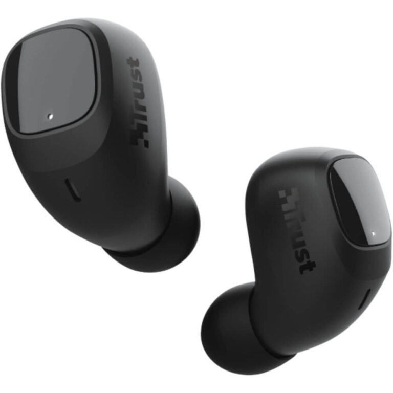 Casti True Wireless Trust Nika TR-23555, Bluetooth, Negru