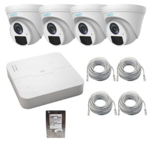 Sistem supraveghere IP, 4 camere Camera IP 2MP, lentila 2.8mm, IR 30m, Microfon, NVR seria Easy, 4 canale 8MP, Hard disk 500GB Sistem supraveghere IP, 4 camere Camera IP 2MP, lentila 2.8mm, IR 30m, Microfon, NVR seria Easy, 4 canale 8MP, Hard disk 500GB