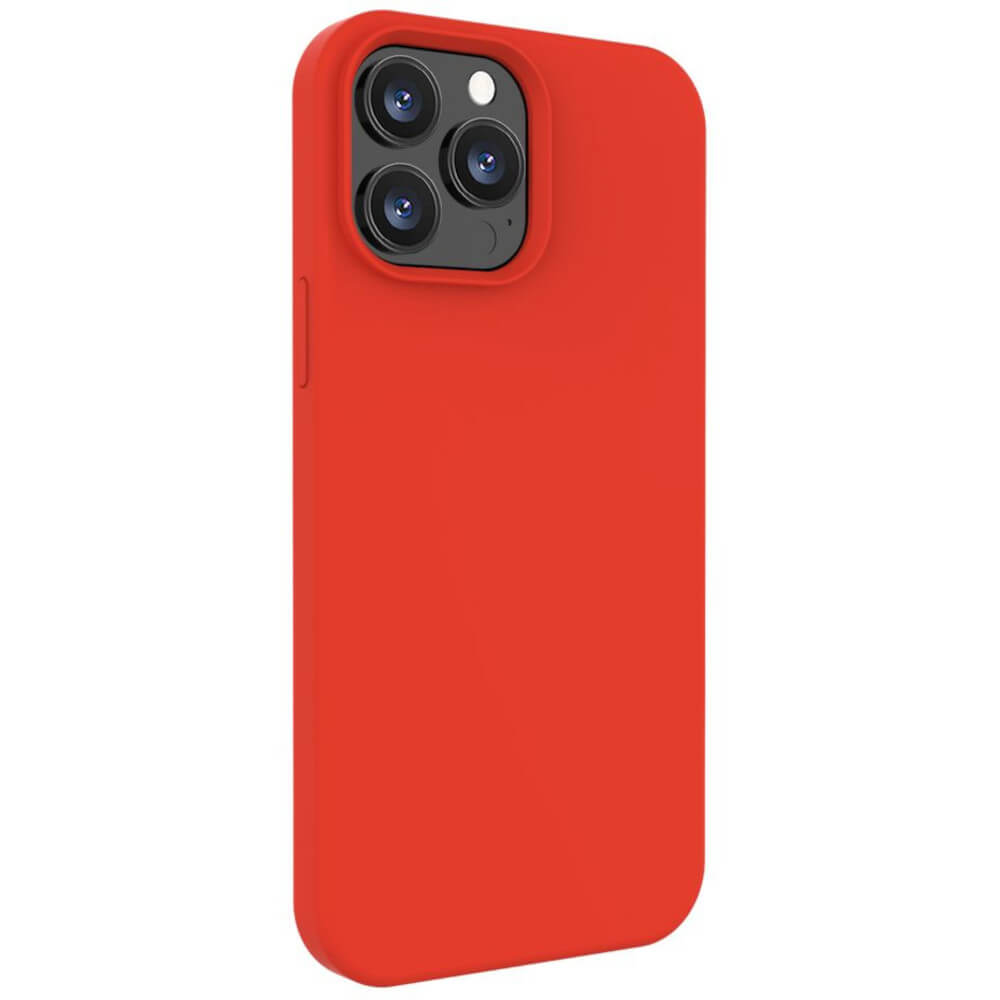 Husa de protectie Lemontti LHLSI13PRD, Liquid Silicon pentru iPhone 13 Pro, Rosu Husa de protectie Lemontti LHLSI13PRD, Liquid Silicon pentru iPhone 13 Pro, Rosu