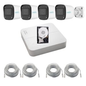 Sistem supraveghere complet Uniarch, 4 camere IP 2MP Full HD, Infrarosu 30m, Microfon, PoE, NVR 4 canale, Vziualizare de pe mobil, Accesorii montaj, HDD 500GB Sistem supraveghere complet Uniarch, 4 camere IP 2MP Full HD, Infrarosu 30m, Microfon, PoE, NVR 4 canale, Vziualizare de pe mobil, Accesorii montaj, HDD 500GB