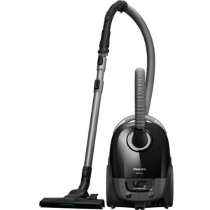 Aspirator cu sac Philips Seria 3000 XD3112/09, 900 W, 3 L, Multi-suprafete, Filtru anti-alergeni, Perie integrata, Cap TriActive, Negru Aspirator cu sac Philips Seria 3000 XD3112/09, 900 W, 3 L, Multi-suprafete, Filtru anti-alergeni, Perie integrata, Cap TriActive, Negru