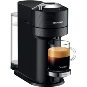Espressor cu capsule Nespresso Krups XN910810 Vertuo Next, 1500 W, 1.1 L, Control prin Bluetooth si Wi-FI, Tehnologie Centrifusion, Negru Espressor cu capsule Nespresso Krups XN910810 Vertuo Next, 1500 W, 1.1 L, Control prin Bluetooth si Wi-FI, Tehnologie Centrifusion, Negru