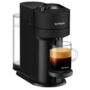 Espressor cu capsule Nespresso Krups XN910N10 Vertuo Next, 1500 W, 1.1 L, Control prin Bluetooth si Wi-FI, Tehnologie Centrifusion, Negru Espressor cu capsule Nespresso Krups XN910N10 Vertuo Next, 1500 W, 1.1 L, Control prin Bluetooth si Wi-FI, Tehnologie Centrifusion, Negru