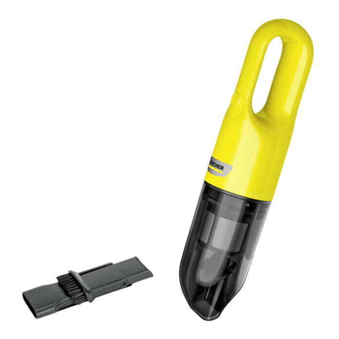 Aparat de mana Karcher CVH 1.198-401.0, 0.15L, 7.2 V, Autonomie max 10 min, Galben Aparat de mana Karcher CVH 1.198-401.0, 0.15L, 7.2 V, Autonomie max 10 min, Galben